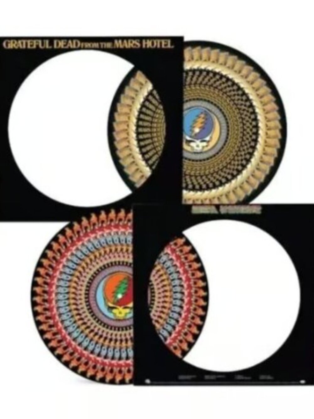 Grateful Dead From The Mars Hotel LP ~ Exclusive Zoetrope Animated Picture Disc!